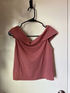aerie Rose Off The Shoulder Top